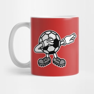 Dab dabbing soccer Fußball football ball voetbal Mug